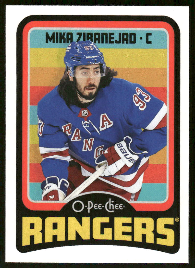 2024-25 O-Pee-Chee Retro #283 Mika Zibanejad