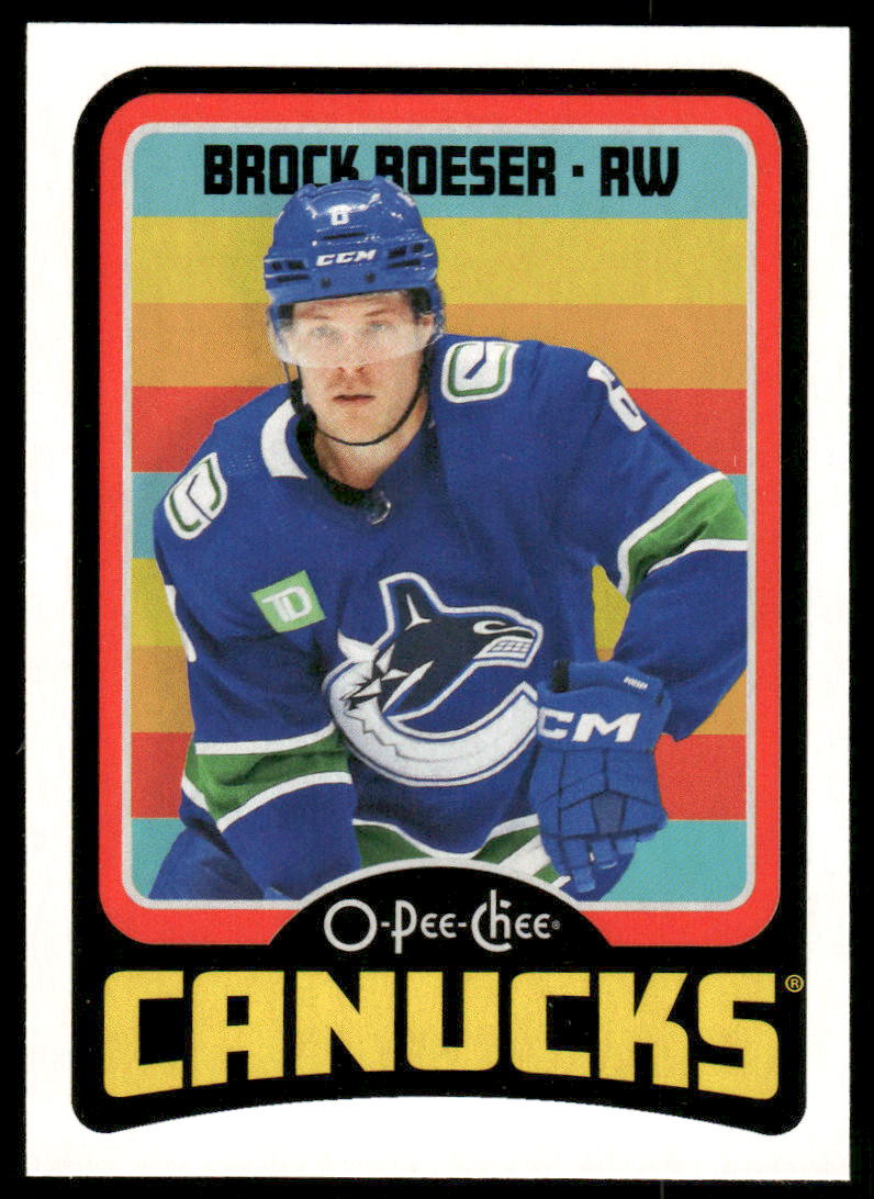 2024-25 O-Pee-Chee Retro #33 Brock Boeser