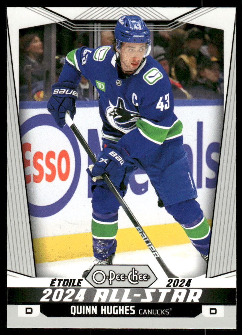 2024-25 O-Pee-Chee #506 Quinn Hughes AS