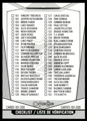 2024-25 O-Pee-Chee #200 Checklist