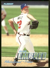1997 Fleer Tiffany #676 Alan Embree