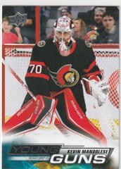 2022-23 Upper Deck #481 Kevin Mandolese YG RC