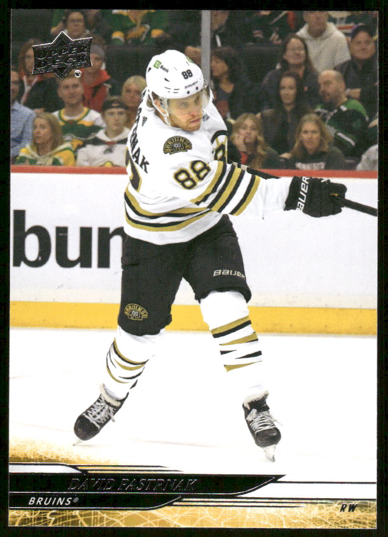 2024-25 Upper Deck #258 David Pastrnak