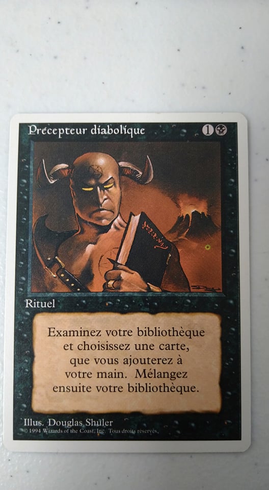 Demonic Tutor (FWB - French)