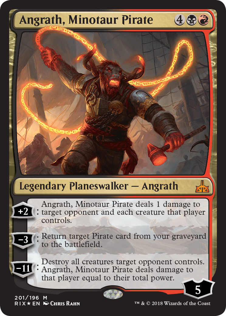 Angrath, Minotaur Pirate - Foil