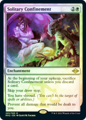 Solitary Confinement - Foil Etched