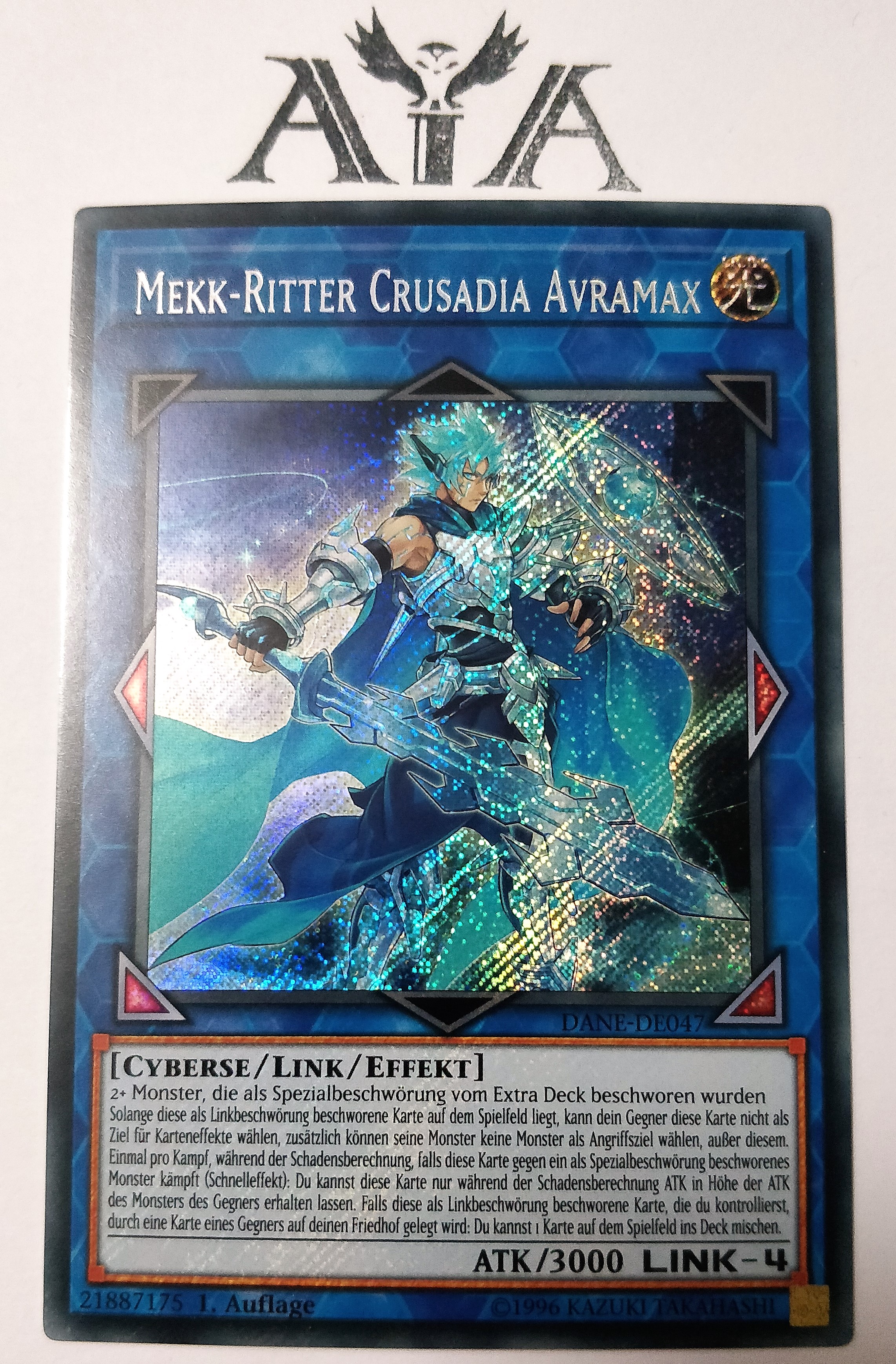 Mekk-Knight Crusadia Avramax - DANE-EN047 - Secret Rare - 1st Edition