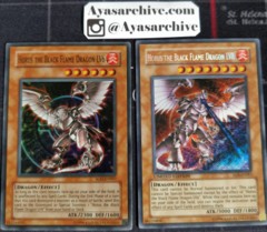 HORUS THE BLACK FLAME DRAGON LV6 (SR)+LV8 (SEC) NM/LP