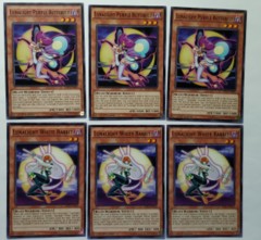 6 CARDS LUNALIGHT WHITE RABBIT+ PURPLE BUTTERFLY - COMMON - NM - SHVI-EN009 SHVI-EN010