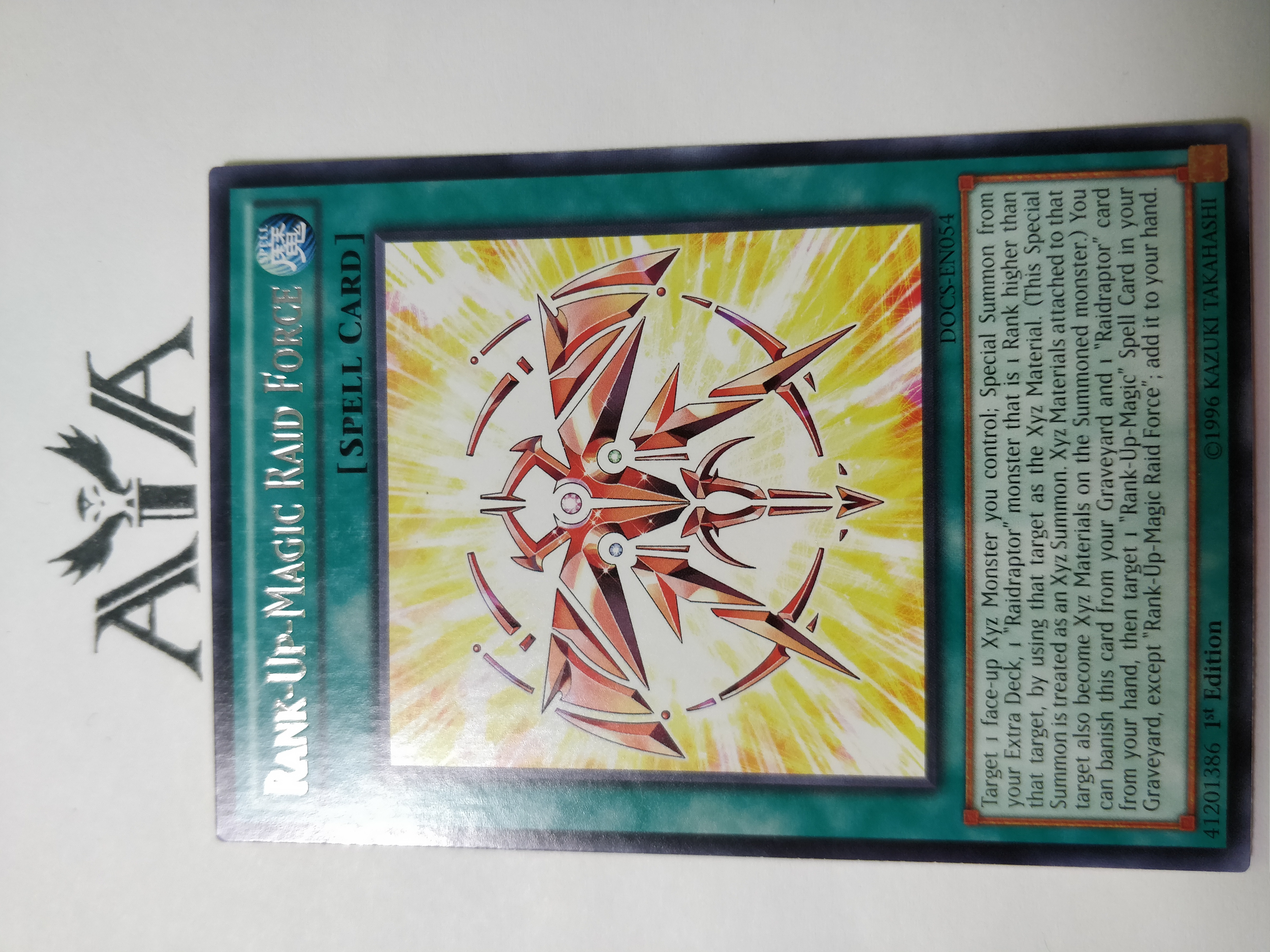 Rank-Up-Magic Raid Force - DOCS-EN054 - Rare - 1st Edition