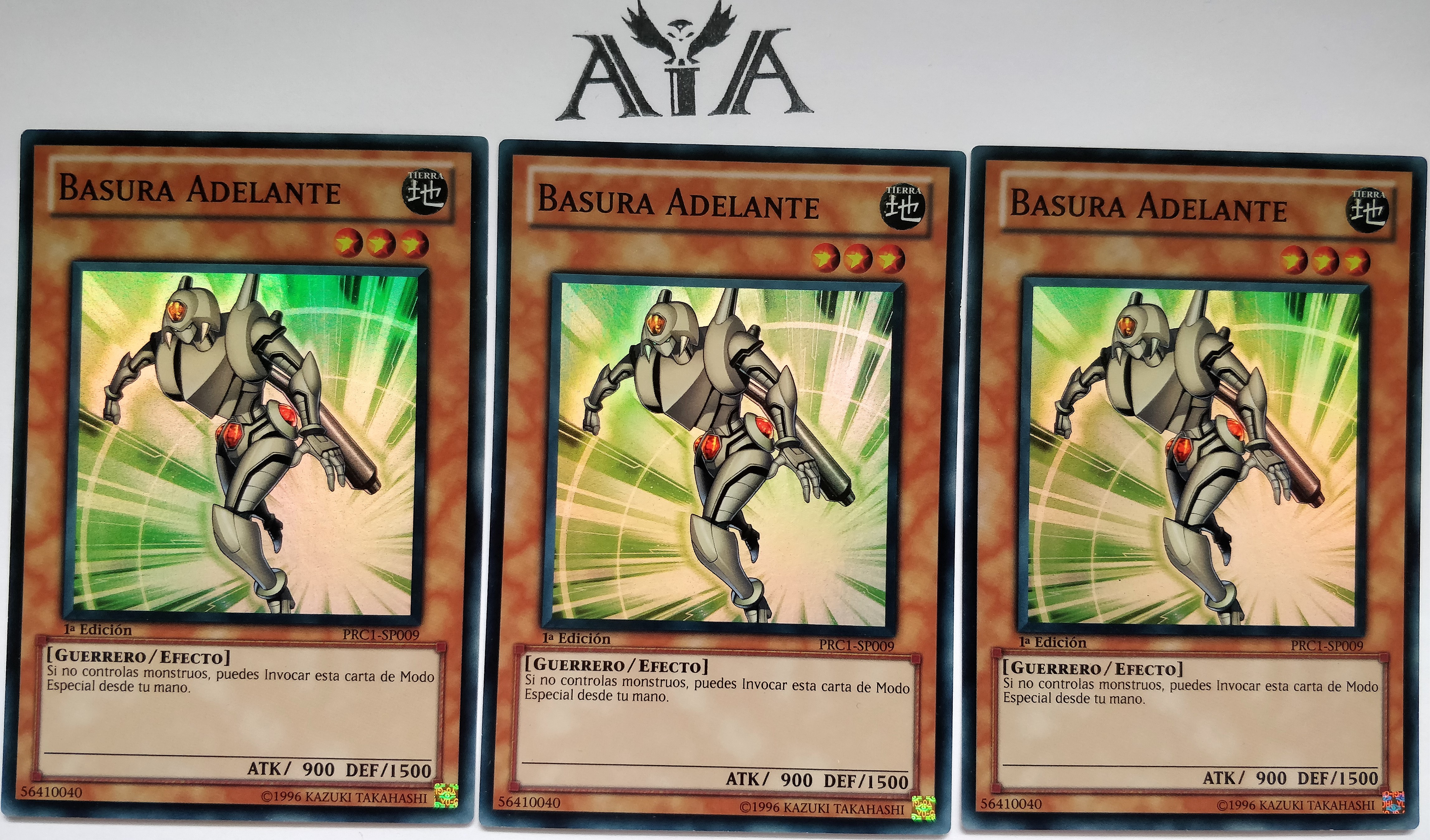 3X JUNK FORWARD - 1ST ED NM/VLP PRC1-EN001 - YUGIOH *SPANISH