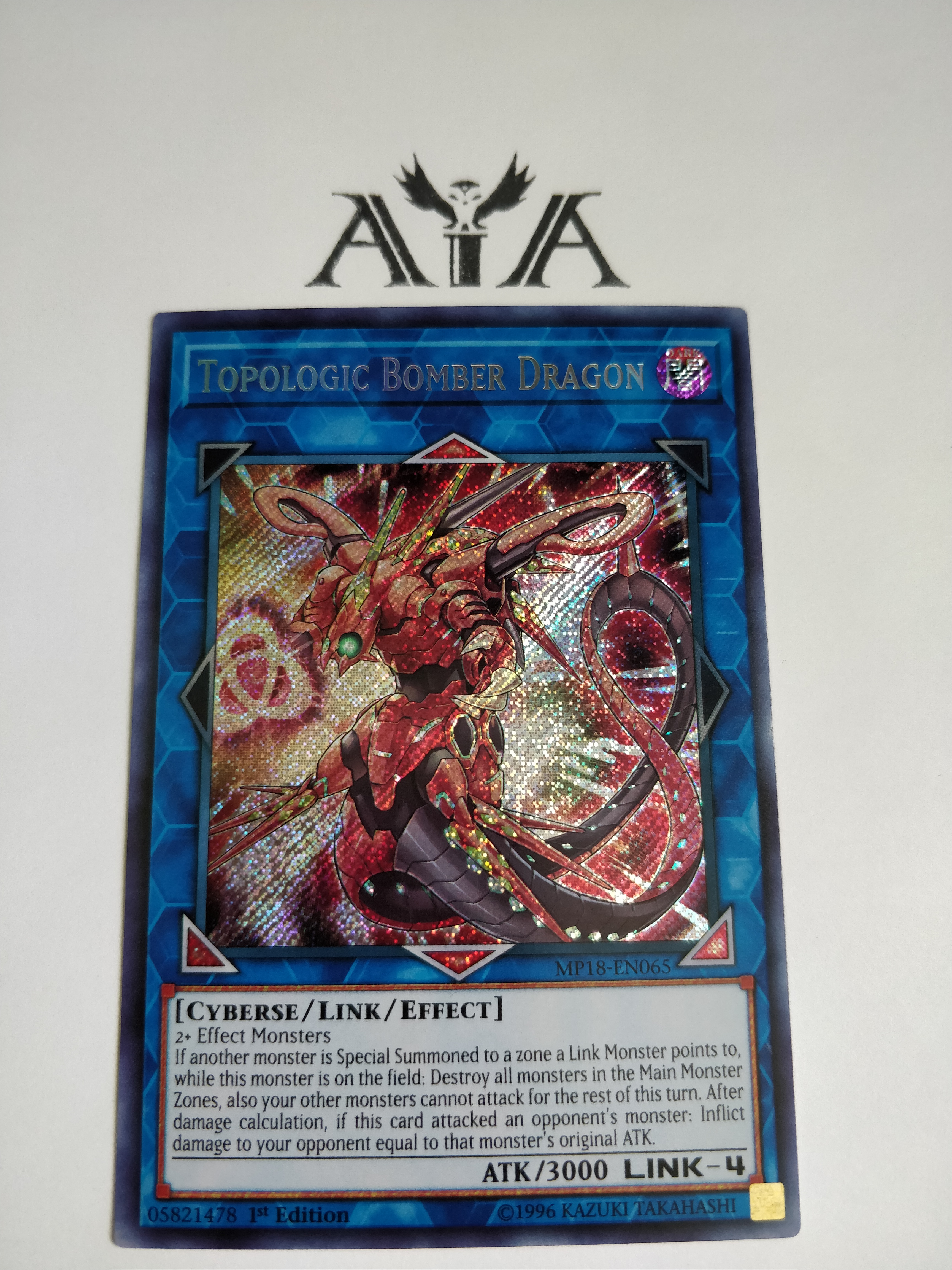 Topologic Bomber Dragon - MP18-EN065 - Secret Rare - 1st Edition