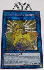 Knightmare Unicorn - FLOD-EN047 - Secret Rare - 1st Edition