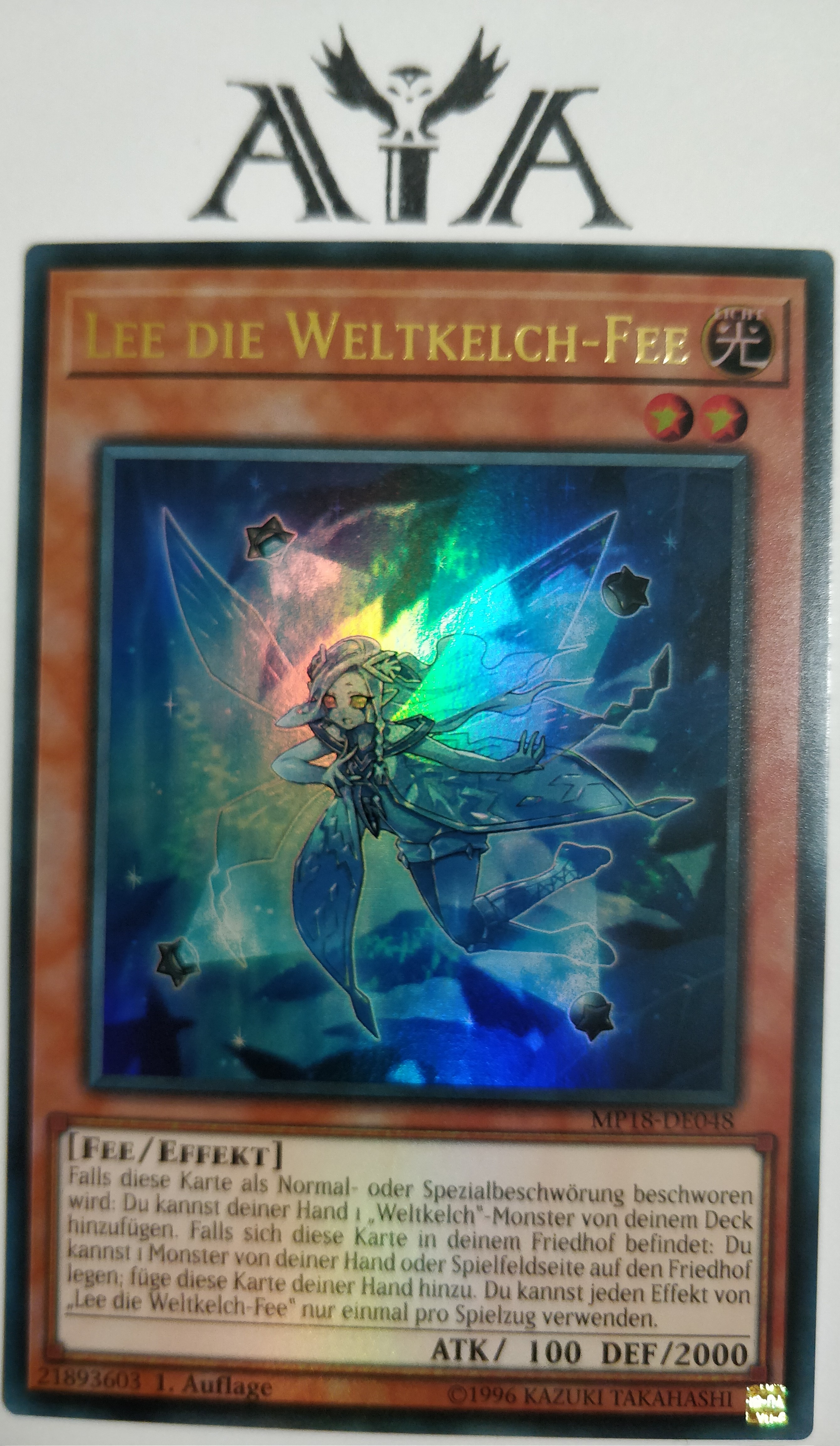Lee the World Chalice Fairy - MP18-EN048 - Ultra Rare - 1st Edition