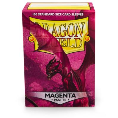 Dragon Shield Sleeves: Matte - Magenta (100 ct.)