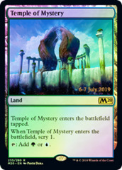Temple of Mystery - Foil - Core Set 2020 Prerelease Promo