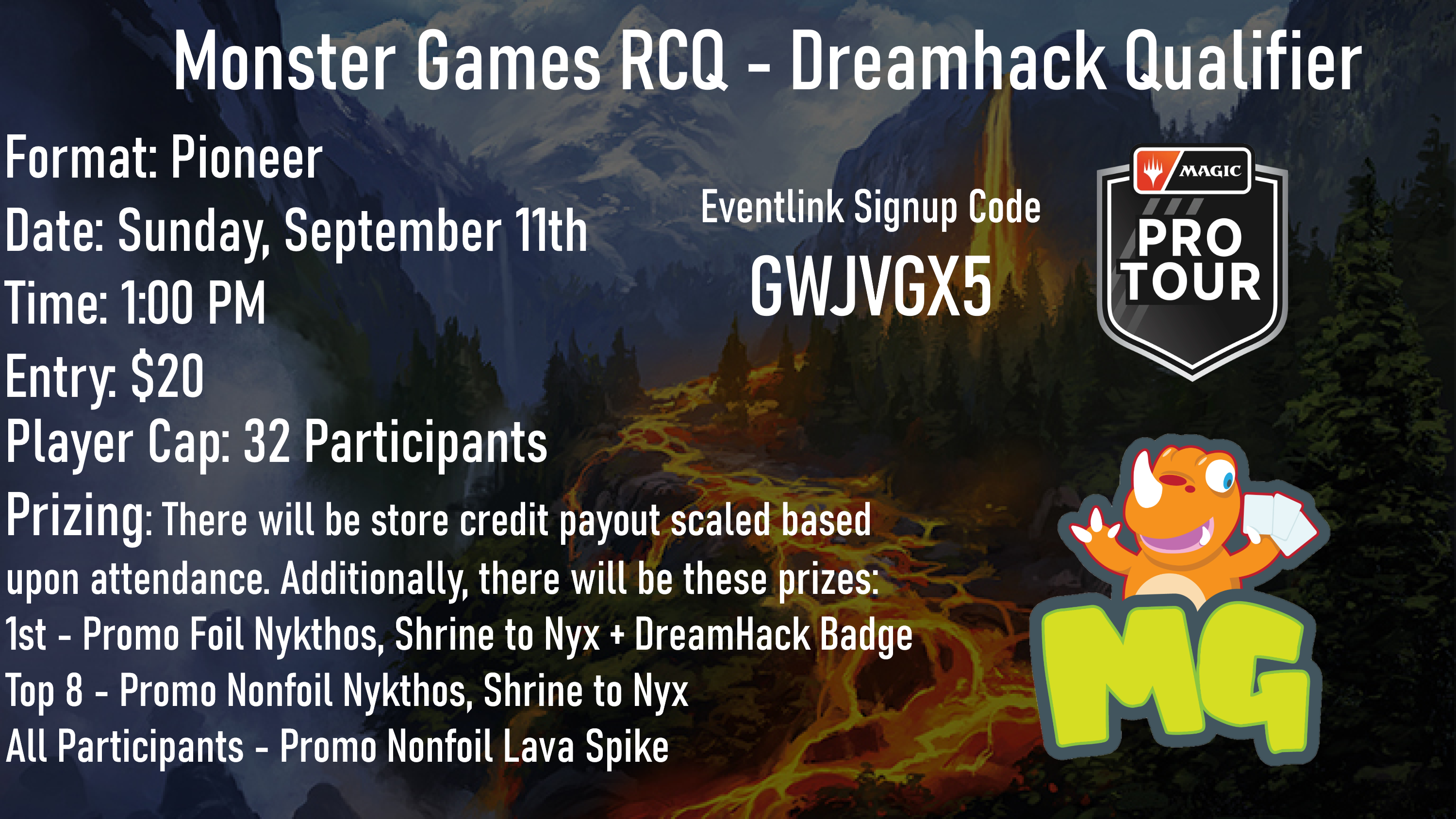 Monster Games RCQ DreamHack Qualifier