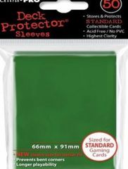 Ultra Pro Sleeves - Standard - Green (50 ct.)