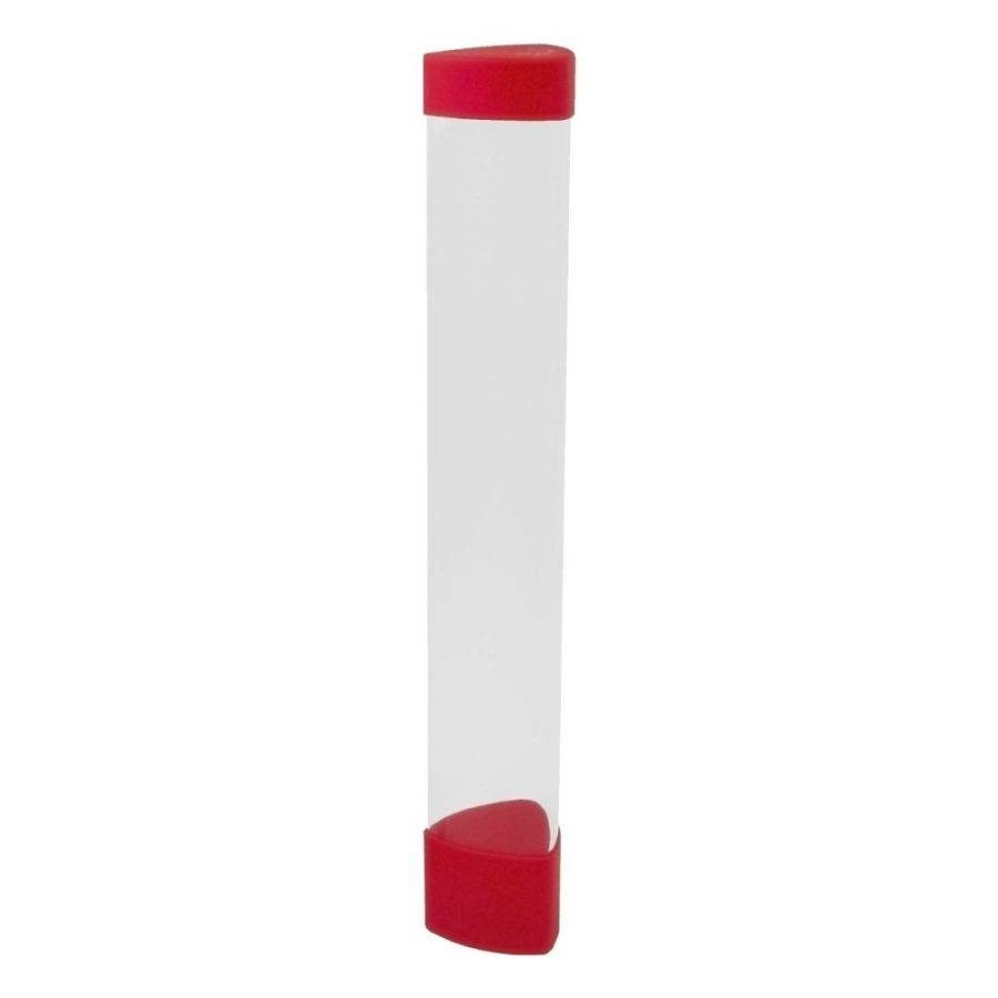 BCW - Playmat Tube with Dice Cap - Red