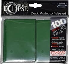 Ultra Pro - Pro Matte Eclipse: Deck Protector 100 Count Pack - Forest Green