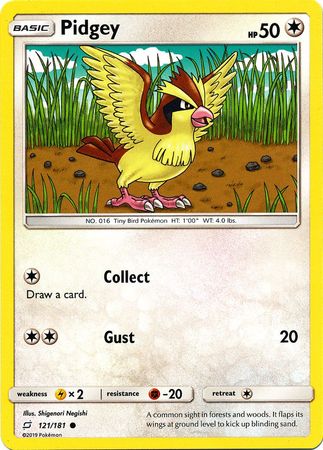 Pidgey - 121/181 - Common