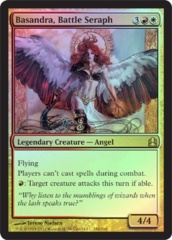 Oversize Promo - Basandra, Battle Seraph - Foil - Promo