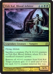 Vish Kal, Blood Arbiter - Foil Oversized Promo