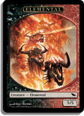 Elemental (Black/Red) - Token