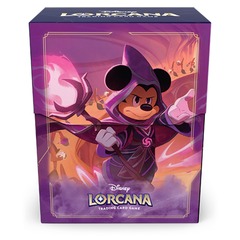 Lorcana: Reign of Jafar Deck Case Miickey Mouse Wayward Sorcerer