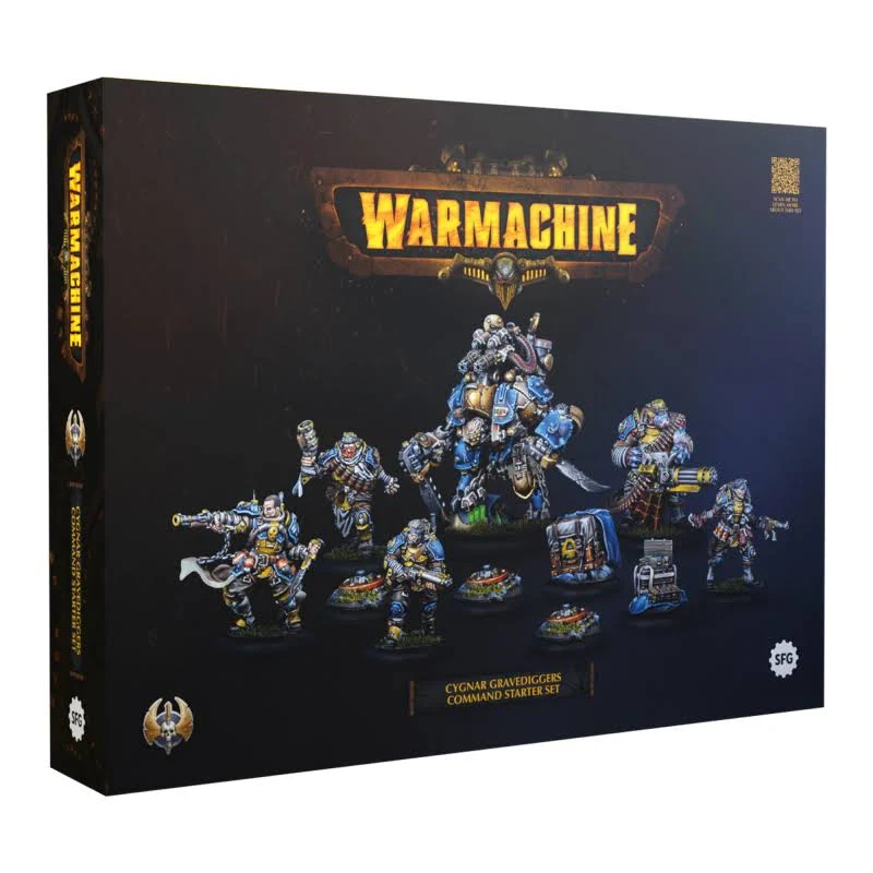 Cygnar Gravediggers Command Starter Set