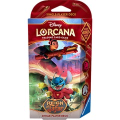 Lorcana: Reign of Jafar Ruby & Steel Deck