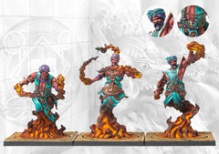 Efreet Flamecasters (Dual kit) - Sorcerer Kings