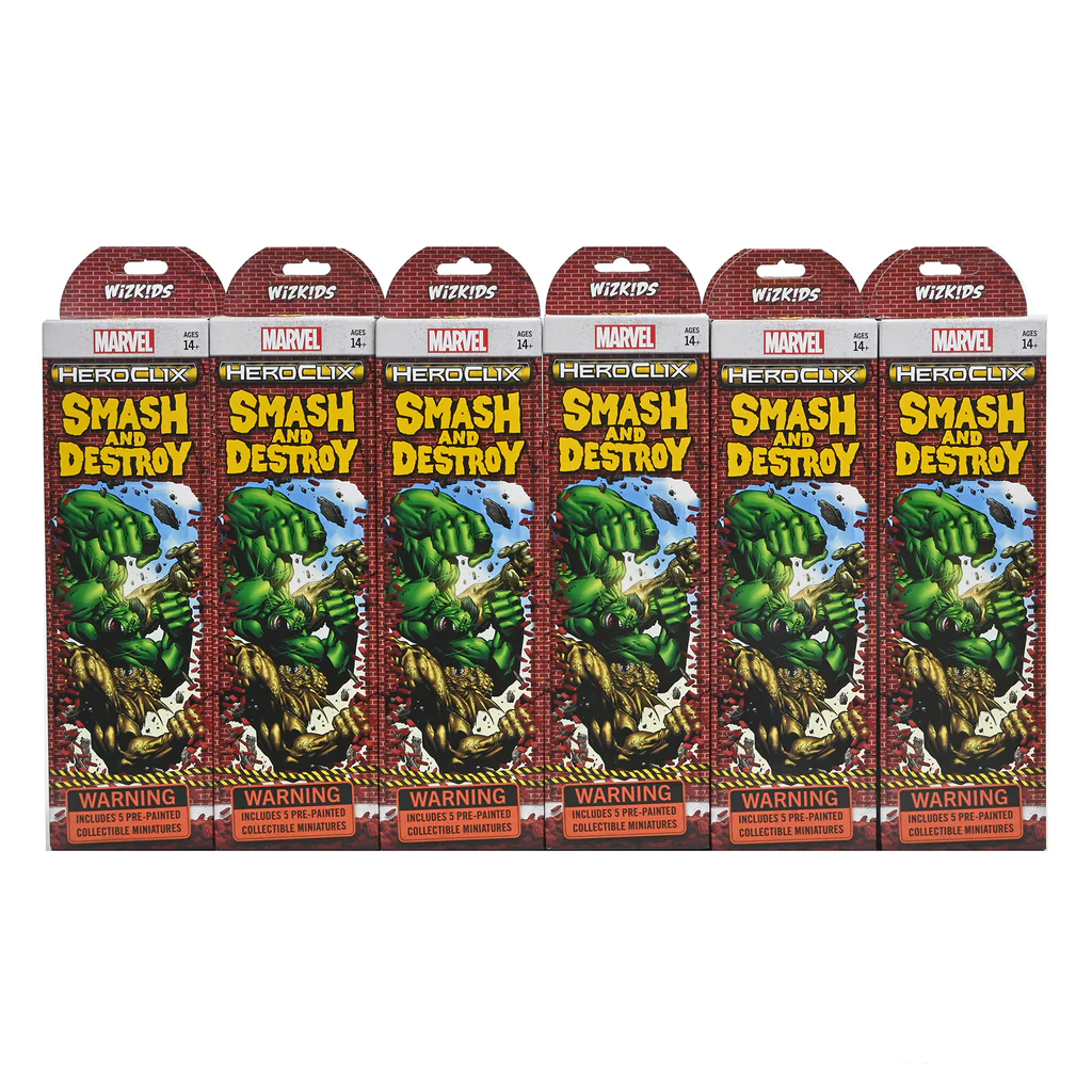Heroclix: Smash and Destroy Booster Brick
