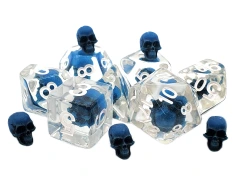 Infused Skull Blue w/White