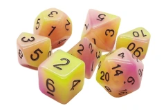Glow Dice - Yellow and Purple