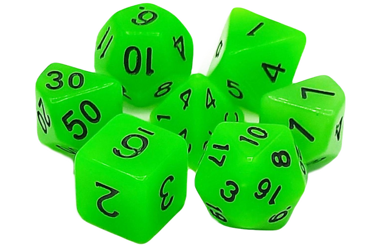 Glow Dice - Green