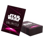 Star Wars Unlimited Premium Art Sleeves Card Back Magenta