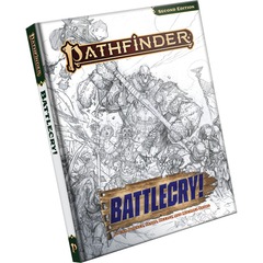 Pathfinder 2E: Battlecry! Sketch Cover