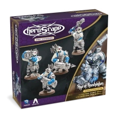 Heroscape: Age of Annihilation - Rising Tide Knight Primus Adelbern and Ordo Borealis (premium painted edition)