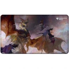 Commander Series #5 - Three Color Wedge - The Ur-Dragon Holofoil Playmat for Magic: The Gathering