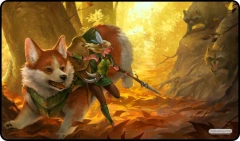 Playmat: Corgi and Elf