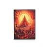 Premium art sleeves - Burning Mountain