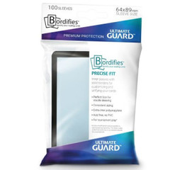 ULTIMATE GUARD - Bordifies Precise-Fit Sleeves Standard Size Black  (100)