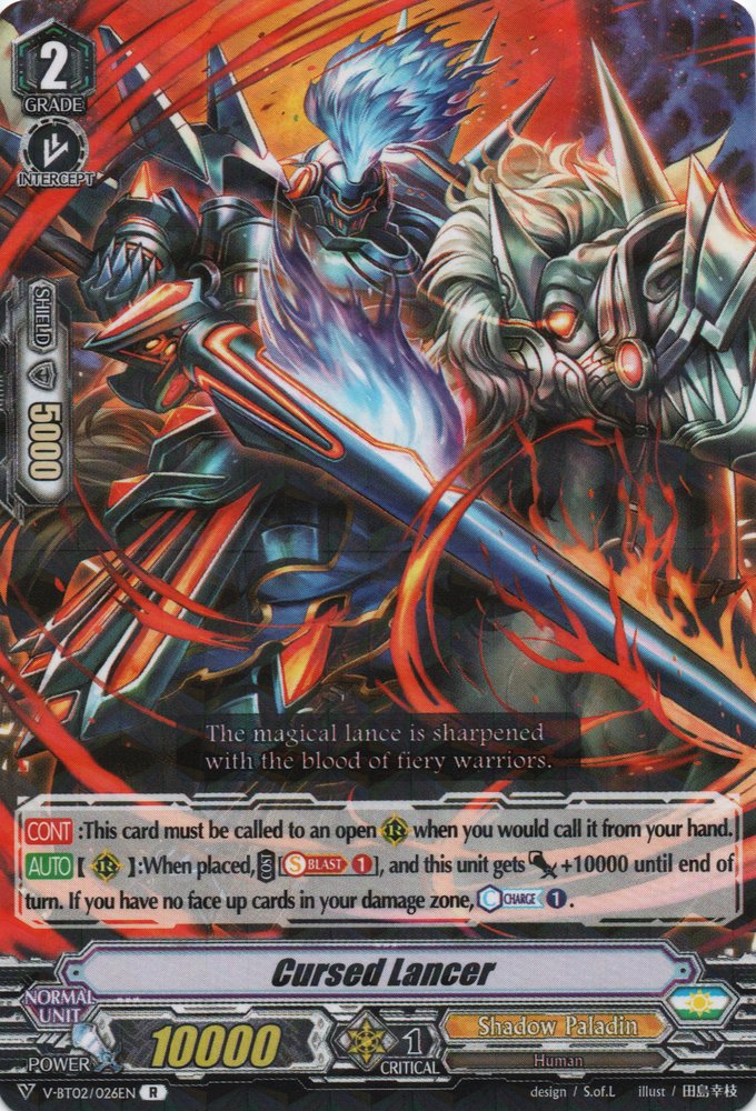 Cursed Lancer - V-BT02/026EN - R