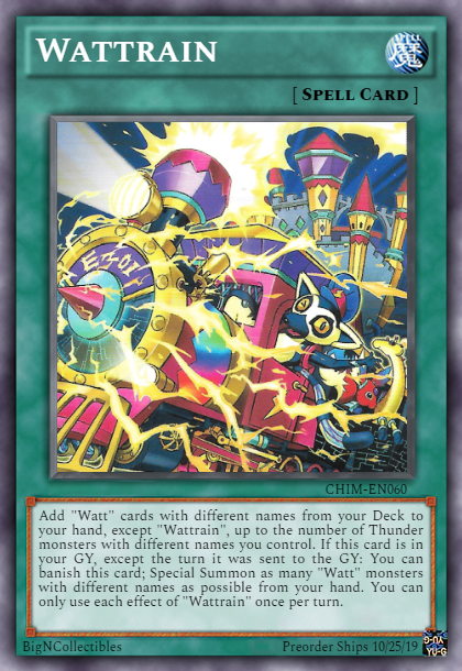 CHIM-EN060 - Wattrain - Common - 1st Edition