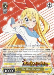NK/W30-E002 - The One, Chitoge - RR