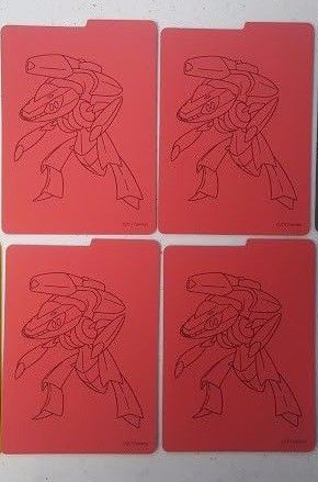 4x Dividers (Shining Legends Genesect)