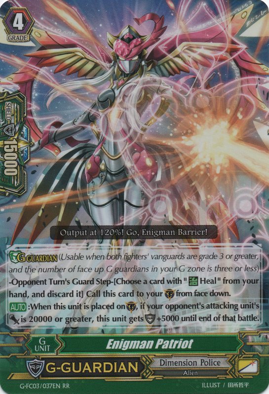 Enigman Patriot - G-FC03/037EN - RR