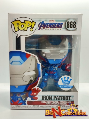 Funko Pop! Avengers Endgame - Iron Patriot #868 Funko Shop Exclusive