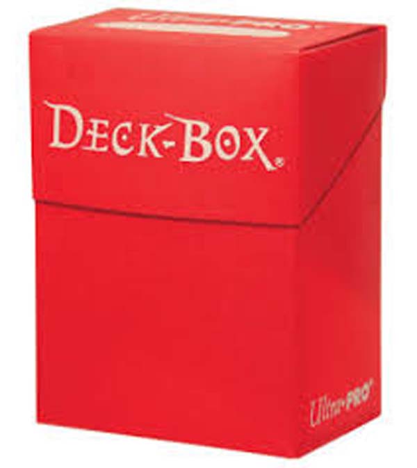 Ultra Pro Red Deck Box